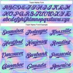 Trendy Holographic 3D Abstract Vaporwave Baseball Jersey - Personalized Design Personalized 3D Abstract Trendy Holographic