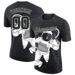 Custom 3D Astronaut T-Shirt - Unique Performance Tee for Space Lovers Personalized 3D Astronaut Performance T-Shirt