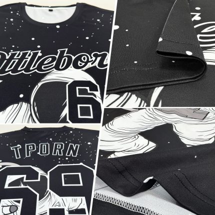 Custom 3D Astronaut T-Shirt - Unique Performance Tee for Space Lovers Personalized 3D Astronaut Performance T-Shirt