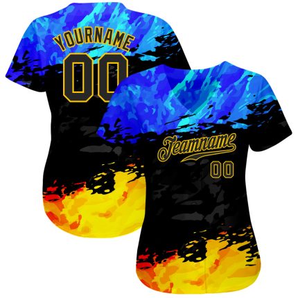 Custom 3D Fade Baseball Jersey - Personalized Sports Apparel for Ultimate Comfort and Style Personalized 3D Fade Baseball