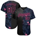 Personalized 3D Flamingo Jersey for Baseball Fans - Custom Sports Apparel Personalized 3D Flamingo Baseball Jersey