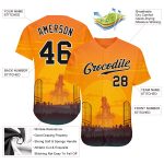 Halloween 3D Personalized Horror Night Baseball Jersey - Custom Design Personalized 3D Halloween Horror Night Baseball Jersey