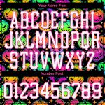 3D Personalized Halloween Pumpkins and Bats Long Sleeve T-Shirt for Performance Personalized 3D Halloween Pumpkins And Bats