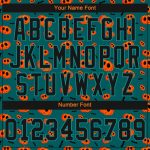Personalized 3D Halloween Pumpkins Baseball Jersey for Halloween Fans and Players Personalized 3D Halloween Pumpkins Baseball