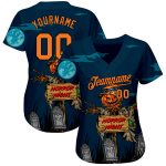 3D Halloween Pumpkins Personalized Horror Night Baseball Jersey - Unique Custom Sports Apparel Personalized 3D Halloween