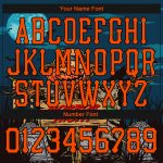 Custom 3D Horror Night Halloween Pumpkins Long Sleeve Performance T-Shirt Personalized 3D Halloween Pumpkins Horror Night