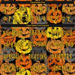 Personalized 3D Halloween Pumpkins Long Sleeve T-Shirt for Performance Wear Personalized 3D Halloween Pumpkins Long Sleeve