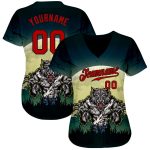 Personalized 3D Halloween Baseball Jersey - Trick or Treat Horror Night Apparel Personalized 3D Halloween Trick Treat Horror