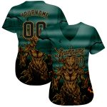 Personalized Halloween 3D Baseball Jersey for Trick or Treat Night, Horror Theme, Custom Design Personalized 3D Halloween