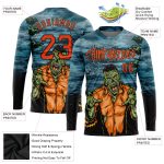 Personalized 3D Halloween Long Sleeve T-Shirt for Trick or Treat Horror Night Personalized 3D Halloween Trick Treat Horror
