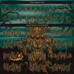 3D Personalized Halloween Trick or Treat Long Sleeve Performance T-Shirt Personalized 3D Halloween Trick Treat Horror Night