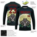 Personalized 3D Halloween Trick or Treat Long Sleeve T-Shirt for Horror Night Performance Personalized 3D Halloween Trick