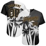 Personalized 3D Baseball Jersey with Hawaii Coconut Trees Design - Size 6 Personalized 3D Hawaii Coconut Trees Baseball Jersey