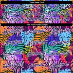 Custom 3D Hawaii Palm Trees T-Shirt for Men, Women, and Kids - Performance Tee Personalized 3D Hawaii Palm Trees Performance