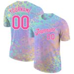 Custom 3D Leopard Print T-Shirt - Performance Athletic Wear for Men and Women Personalized 3D Leopard Performance T-Shirt