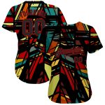 Custom 3D Lines Jersey for Baseball - Personalized Sports Apparel Personalized 3D Lines Baseball Jersey