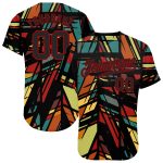 Custom 3D Lines Jersey for Baseball - Personalized Sports Apparel Personalized 3D Lines Baseball Jersey