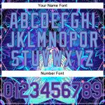 Personalized Psychedelic 3D Magic Girl Meditation Lotus Geometry Baseball Jersey Personalized 3D Magic Girl Sitting And Meditation