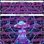 Personalized Psychedelic 3D Magic Mushrooms Baseball Jersey Over Sacred Geometry Personalized 3D Magic Mushrooms Over Sacred