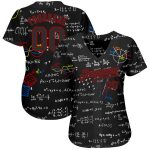 Custom 3D Math Baseball Jersey for Kids - Personalized Youth Sports Apparel Personalized 3D Math Baseball Jersey 4