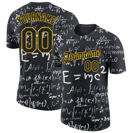 3D Math Performance T-Shirt for Personalized Style and Comfort Personalized 3D Math Performance T-Shirt 2