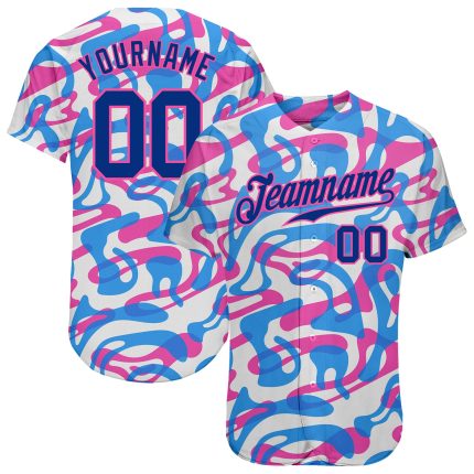Custom 3D Music Festival Baseball Jersey - Personalized Design, Unique Style, Perfect for Events and Concerts Personalized