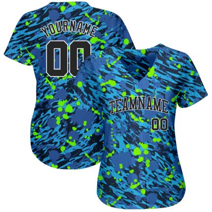 Custom 3D Music Festival Baseball Jersey - Personalized Design for Music Lovers Personalized 3D Music Festival Baseball Jersey