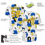 Patriot Of Ukraine Personalized Baseball Jersey - Custom 3D Design Personalized 3D Patriot Of Ukraine Baseball Jersey