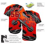 Custom 3D Abstract Pattern Baseball Jersey for Sports Team Authentic Style Personalized 3D Pattern Design Abstract Pattern