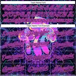 Psychedelic Magic Mushrooms 3D Pattern Authentic Baseball Jersey with Sacred Geometry Design Personalized 3D Pattern Design