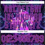 Psychedelic Magic Mushrooms 3D Pattern Authentic Baseball Jersey with Sacred Geometry Design Personalized 3D Pattern Design
