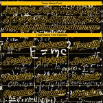 Custom 3D Pattern Authentic Baseball Jersey - Personalized Math Design Personalized 3D Pattern Design Math Authentic Baseball