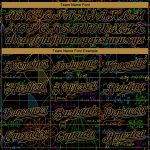 Custom Name and Number 3D Pattern Design Math Baseball Jersey - Personalized Team Apparel Personalized 3D Pattern Design