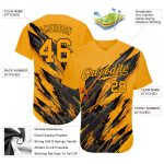 Customizable 3D Pattern Baseball Jersey - Authentic Sport Jersey for Men and Women Personalized 3D Pattern Design Sport Authentic