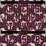 Custom Team Name and Number Performance T-Shirt, Floral 3D Pattern Skulls Halloween Long Sleeve Personalized 3D Pattern Halloween