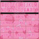 3D Pink Ribbon Breast Cancer Awareness Womens Custom Baseball Jersey with Name and Number - Support Health Care Personalized
