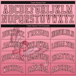 Personalized Breast Cancer Awareness 3D Pink Ribbon Angel Wings Womens Authentic Baseball Jersey Team Custom Name and Number