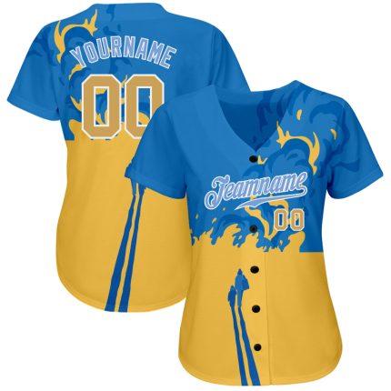 Stop War In Ukraine Personalized 3D Baseball Jersey for Supporters Personalized 3D Stop War In Ukraine Baseball Jersey