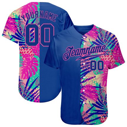 Custom Personalized 3D Baseball Jersey for Summer Activities - Unique Style Personalized 3D Summer Baseball Jersey