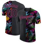 3D Tropical Palm Leaves Personalized T-Shirt for Hawaii Lovers - Performance Tee Personalized 3D Tropical Hawaii Palm Leaves