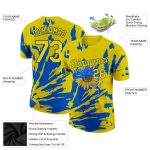 Custom 3D Ukraine Sunflower T-Shirt - Nightingale Performance Tee Personalized 3D Ukraine Sunflower Nightingale Performance