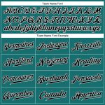 Custom Personalized Aqua Black-White Baseball Jersey for Team - Authentic Sleeveless with Custom Name and Number Personalized