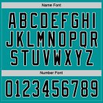 Custom Aqua Black White Hockey Jersey for Personalized Team Gear Personalized Aqua Black-White Hockey Jersey