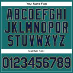 Personalized Aqua Navy and Old Gold Baseball Jersey Sleeveless for Adults Personalized Aqua Navy-Old Gold Sleeveless Baseball