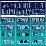 Custom Name and Number Aqua Navy-White Soccer Jersey Uniform - Personalized Sublimation Team Apparel Personalized Aqua Navy-White