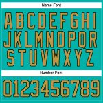 Custom Name and Number Hockey Jersey - Aqua Old Gold Black Lace Neck Team Jersey Personalized Aqua Old Gold-Black Hockey
