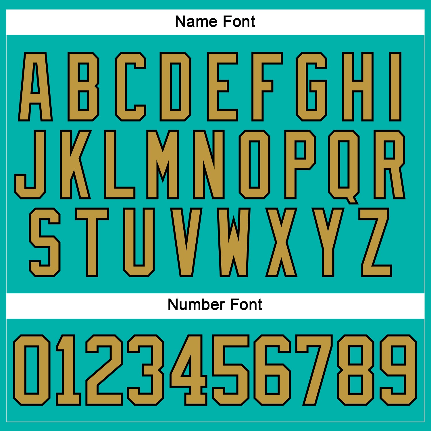 Personalized Aqua Old Gold-Black Hockey Lace Neck Jersey Team Custom Name and Number Custom Name and Number Hockey Jersey - Aqua Old Gold Black Lace Neck Team Jersey Personalized Aqua Old Gold-Black Hockey - Image 5