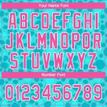 Custom Name and Number Authentic Baseball Jersey - Personalized Aqua Pink-White 3D Pattern Design Personalized Aqua Pink-White