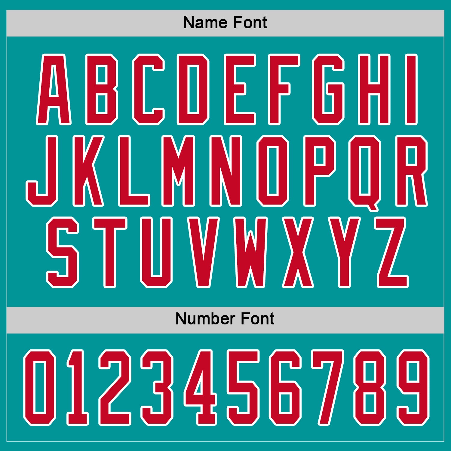 Custom Aqua and Red-White Hockey Jersey - Personalized Sports Apparel Personalized Aqua Red-White Hockey Jersey - Image 4