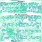 Custom Name Number Aqua White Halo Dying Rose 3D Pattern Bomber Varsity Letterman Jacket Personalized Aqua White Halo Dying
